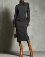 Zeagoo Elegant Formal Bodycon Midi Dresses for Women Casual Elegant Summer 2026 Work Brunch
