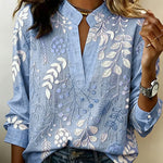 Liliane™ | Botanical Print Blouse