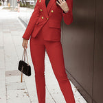 Nadorine Bring Back The Time Blazers Suits Set