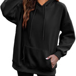 Nadorine Women's Hoodies Fleece Oversize Sweatshirts