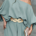 2 Pieces Outfit Turn-down Coll  Long Sleeve Button Front Satin  Shirt and Casual Vintage Floral  Print Elastic Back Waist Wide Leg  Pants Set without Belt