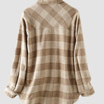 Shirt Jackets Button Down Long Sleeve Collared Shacket Coats