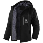 KZZ Men's slim-fit retro preppy style lamb fleece jacket