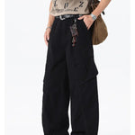 KZZ Men's Heavyweight Casual Fashion Cargo Pants