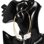 Normcore Tasseled Pearl Ear-Ring