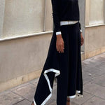 Long Sleeve Skirt Two Piece Set