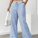 Elise | Striped Trousers