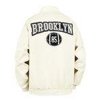 KZZ Letter Print Sports Jacket