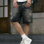 KZZ Loose-fit Denim Shorts