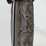Column Striped Knitting Skirts Bottoms