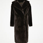 Warm Long Shearling Overcoat Teddy Outerwear