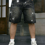 KZZ Loose-fit Denim Shorts
