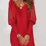 Alexia | Lace Sleeve Dress