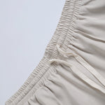 KZZ Men's Notched-Lapel Two-Piece Loungewear Set