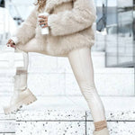 Short Bear Elegance fur coat