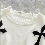 KZZ Street-Style Sleeveless Sweater