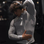 KZZ Men's Breathable Long Sleeve Jacket