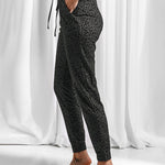 Nadorine Casual Drawstring Elastic Waist Jogging Jogger Pants with Pockets