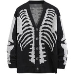 KZZ Men's Printed Button-Front Knit Top