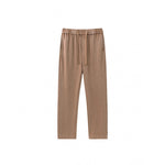 KZZ Men's Acid-Wash Solid Color Loose-Fit Casual Sweatpants