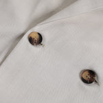 KZZ Men's Notched-Lapel Two-Piece Loungewear Set