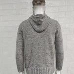 KZZ Autumn Men's Knitted Hoodie Pullover