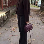 Fashion Women's Wear Button Woolen Coat