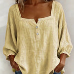 Annika | Stylish Relaxed Button Blouse