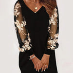 Yesenia | Lace Sleeve Dress