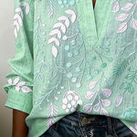 Liliane™ | Botanical Print Blouse