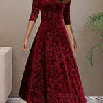 Yadira | Luxurious Velvet Elegance Gown