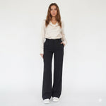 Alessia Romano | High Waisted Wide Leg Pants For Women