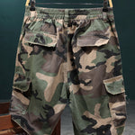 KZZ Men's Camouflage Cargo Shorts
