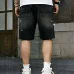 KZZ Loose-fit Denim Shorts