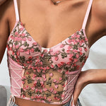Floral Bralette Bralet Bra Tank Cami