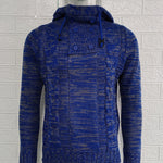 KZZ Autumn Men's Knitted Hoodie Pullover