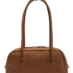 Retro frosted shoulder handbag casual pillow bag
