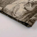 KZZ Men's Regular Fit Letter Print Pocket Zip-Up Jacket