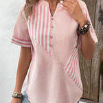 Lila™ | Soft Striped Blouse