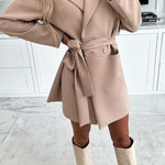 OLESYA LONG BEIGE JACKET