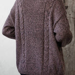 Casual and Fashionable Long-sleeved Sweater Jacket