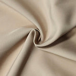 High Waisted Loose Pleated Solid Color Round-Neck Midi Dresses