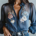 Floral Boho Chic Women's Blouse™