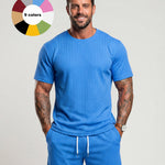 KZZ Men's Summer Two-Piece Set