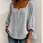 Annika | Stylish Relaxed Button Blouse
