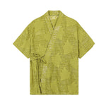 Hollow Floral Strap Vintage Shirt