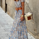 Magda One Shoulder Fashion Slim Belt Accessories Dress