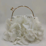 Three-Dimensional Flower Handbags
