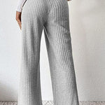 Casual loose knitted trousers