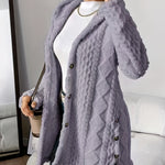 Aubrey | Cozy Hooded Knit Cardigan